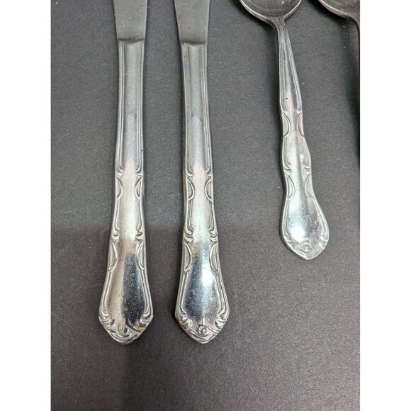 Vintage Silhouette Stainless Flatware Lot of 6 Pieces Read Description - Picture 2 of 9